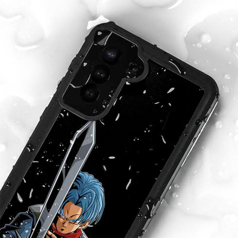 Dragon Ball Super Trunks Portrait Galaxy S24 Plus Waterproof Case